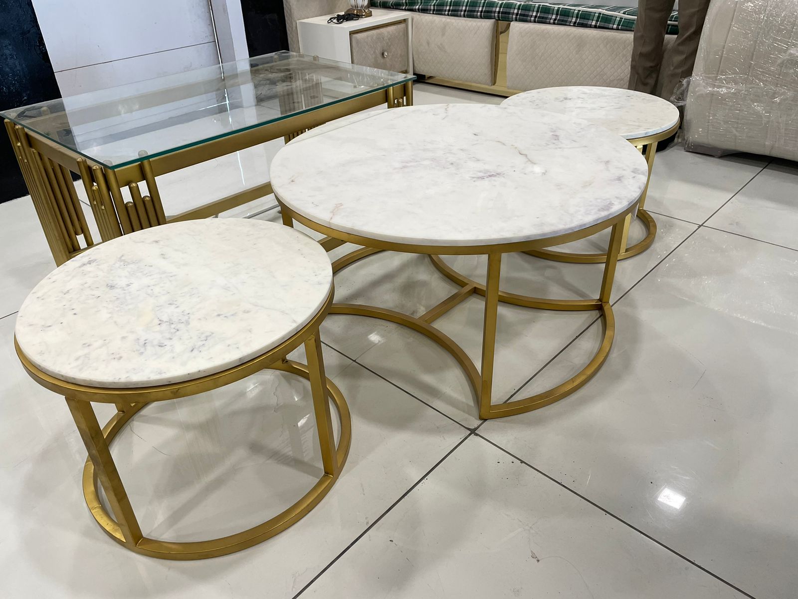 Set of three Table